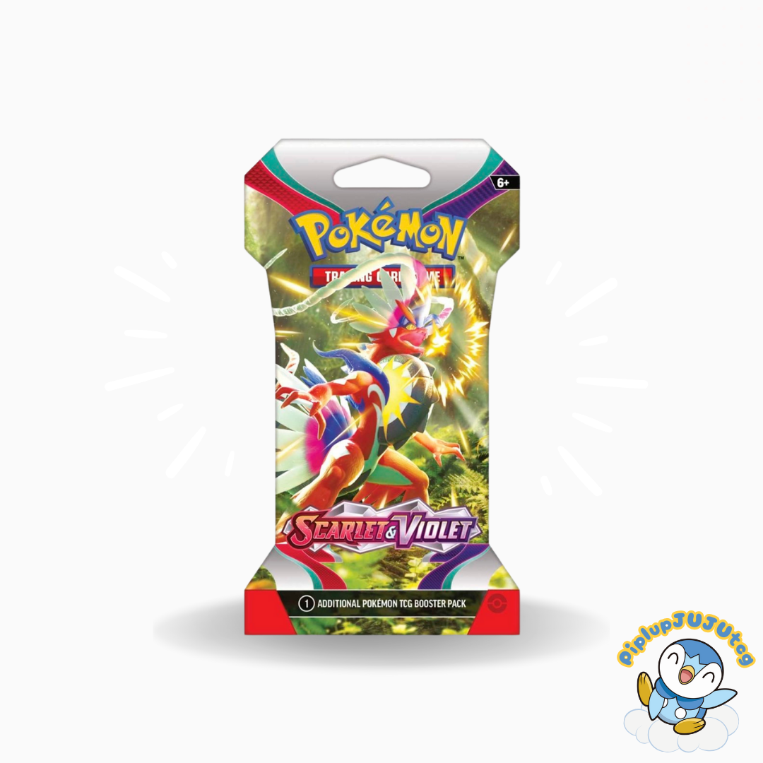 Pokémon TCG: Scarlet & Violet Sleeved Booster Pack (10 Cards)