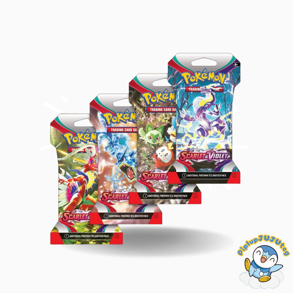 Pokémon TCG: Scarlet & Violet Sleeved Booster Pack (10 Cards)