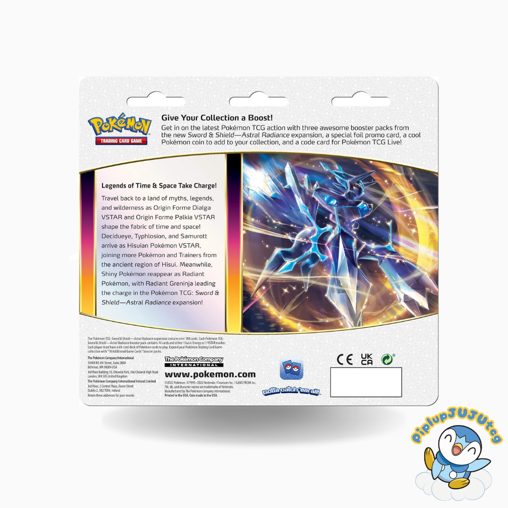 Pokémon TCG: Sword & Shield-Astral Radiance 3 Blister