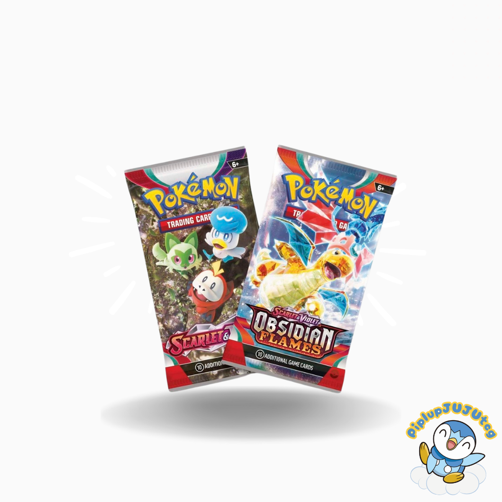 Pokémon TCG: Palafin, Baxcalibur & Garganacl Cards with 2 Booster Packs & Coin