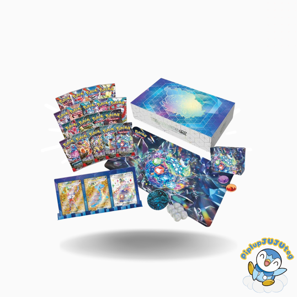 Pokémon TCG: Terapagos ex Ultra-Premium Collection (18 Packs)