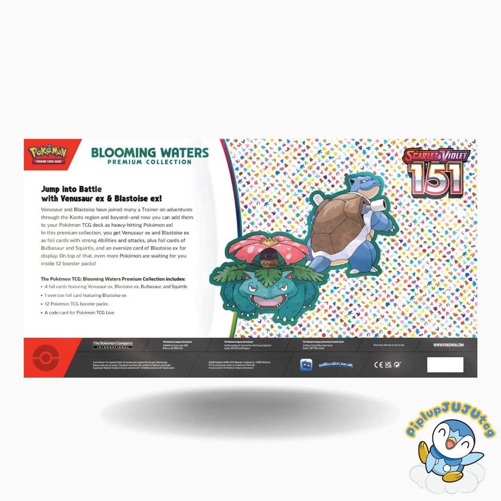 Pokémon TCG : Scarlet & Violet 151 SV3.5 Blooming Waters Premium Collection