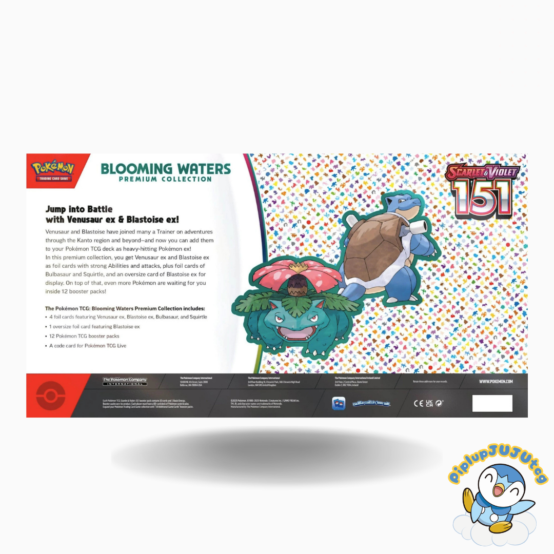 Pokémon TCG : Scarlet & Violet 151 SV3.5 Blooming Waters Premium Collection