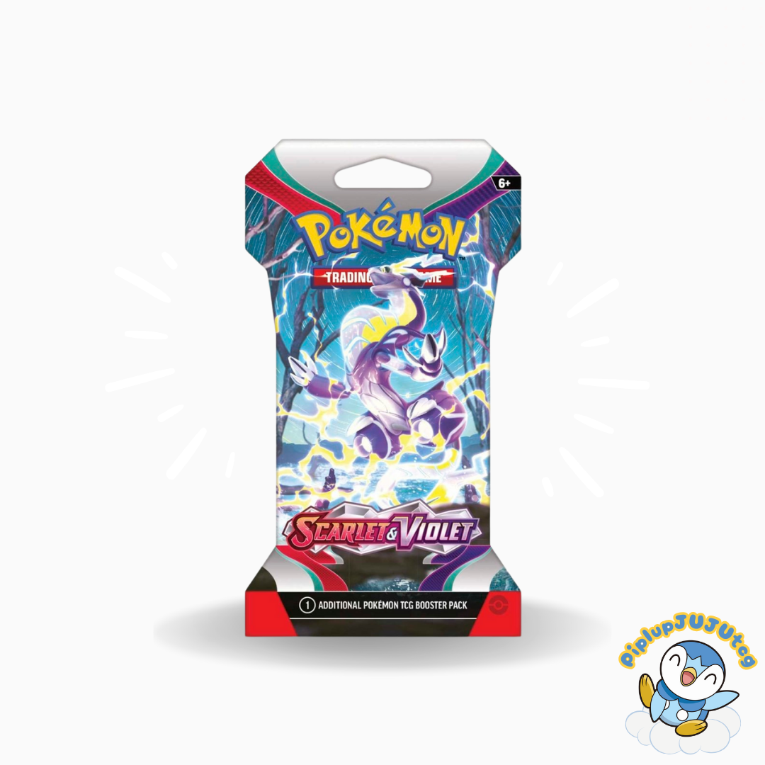 Pokémon TCG: Scarlet & Violet Sleeved Booster Pack (10 Cards)