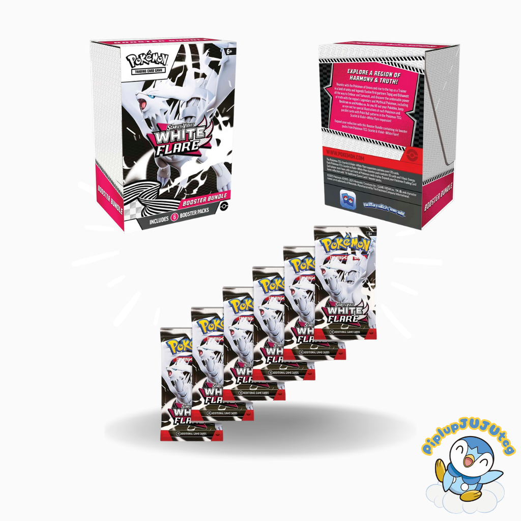 Pokémon TCG: Scarlet & Violet- Black Bolt & White Flare Booster Bundle Sealed Display Case (10 Booster Bundle Each)